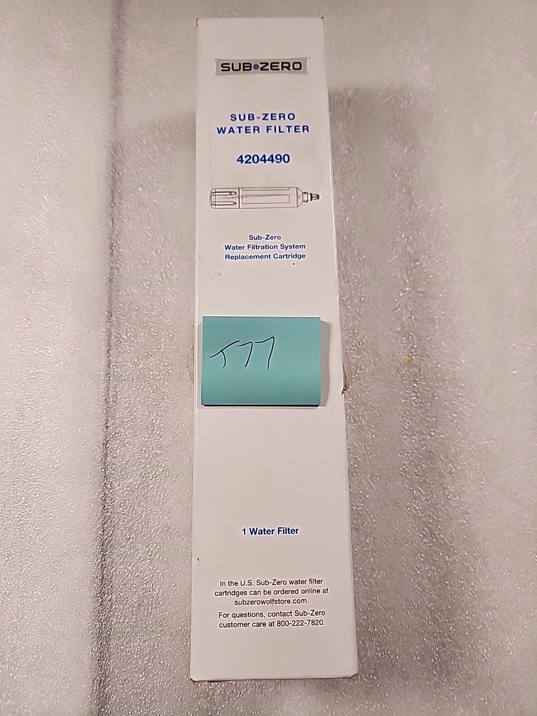 1 Packs SUB-ZERO 4204490 Refrigerator Water Filter, FREE SHIPPING