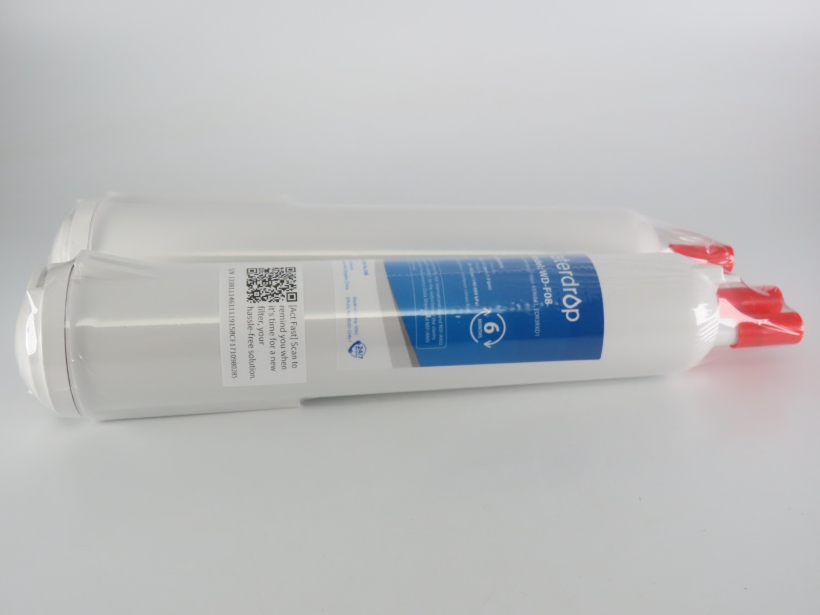 2 Refrigerator Water Filter Replacement WD-F08 Sealed