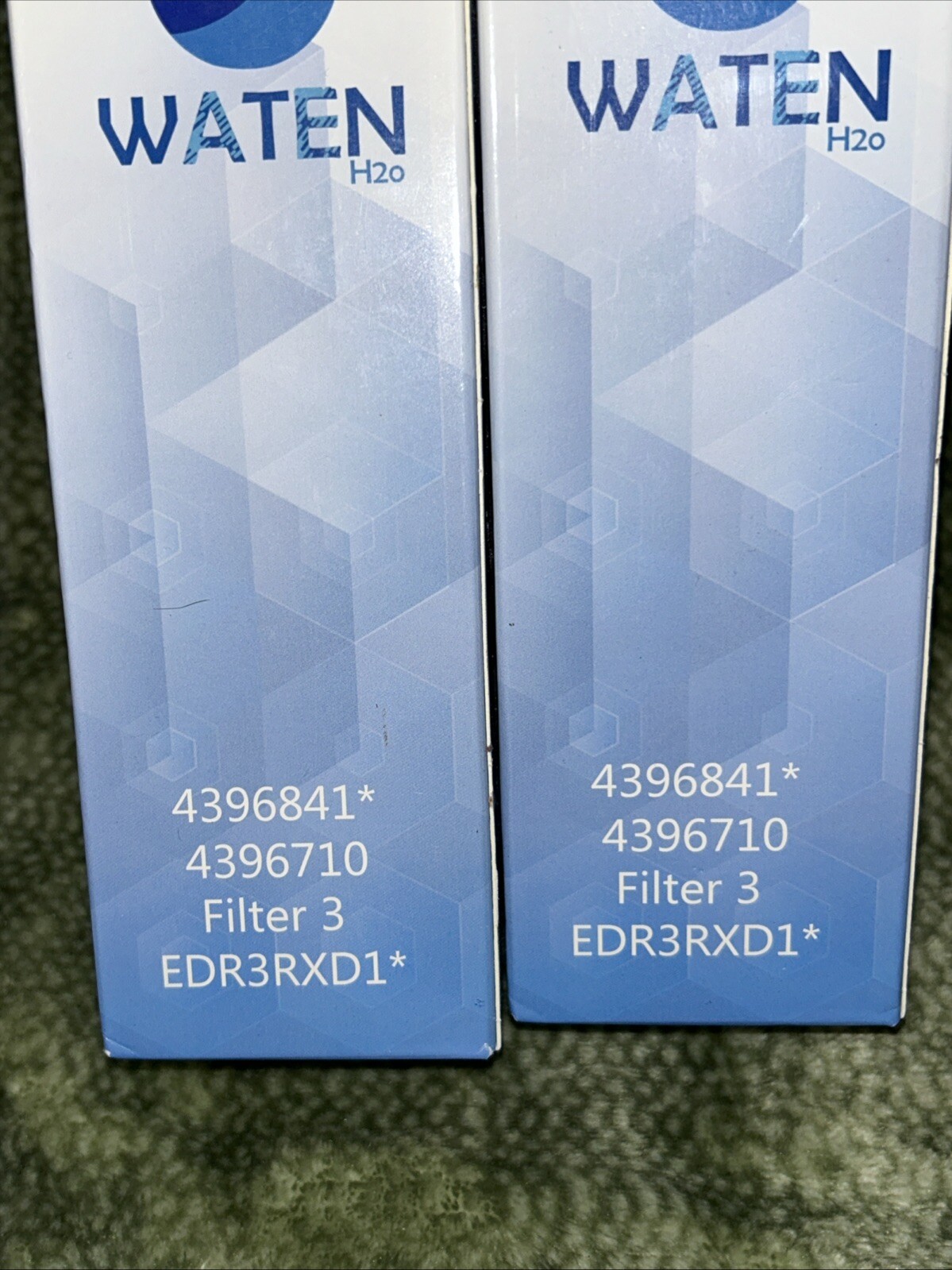 Lot of 2 – Waten H20 Replacement Filters 3 #4396841/43968710 NIB