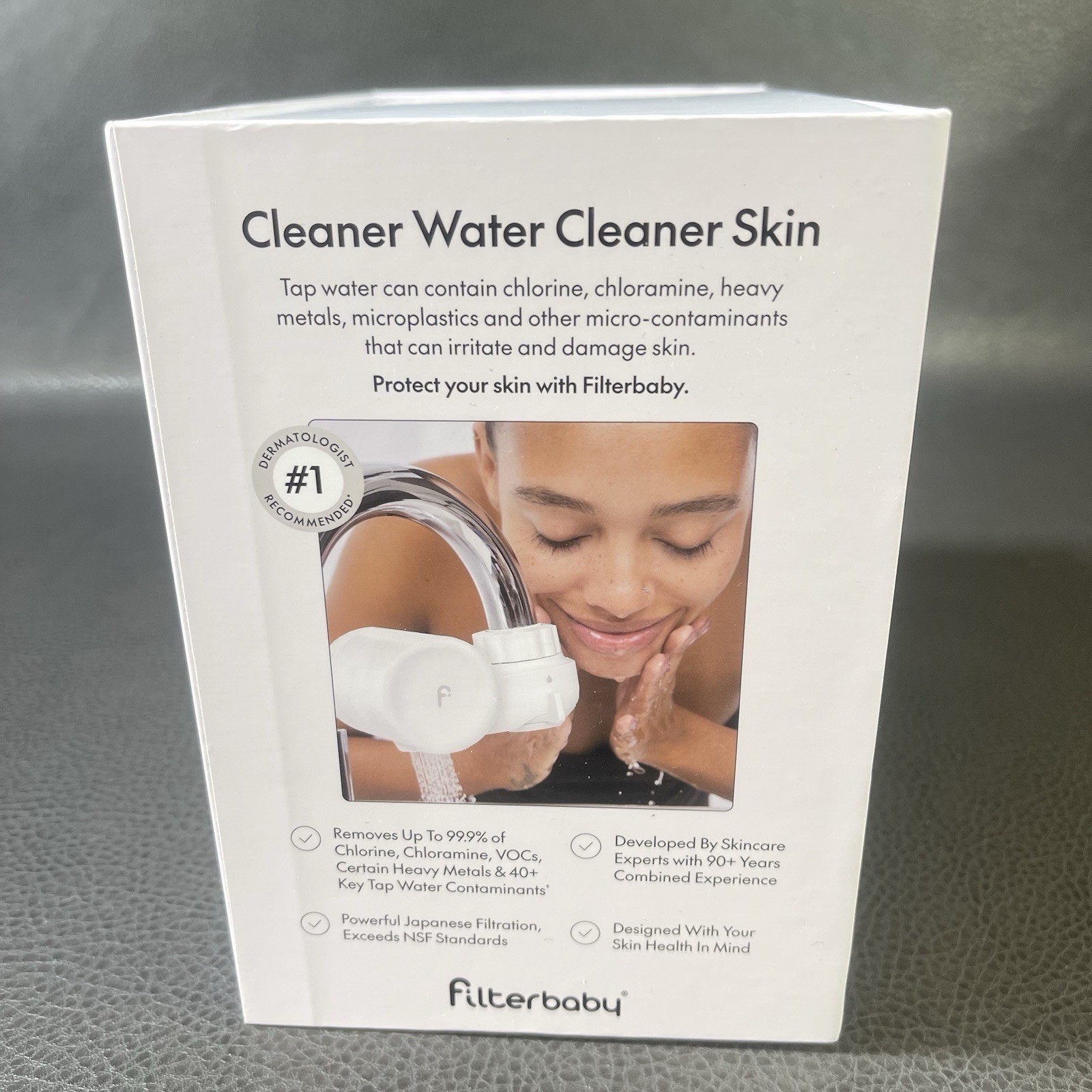 Filterbaby Faucet Filter For Skincare In Pink Fits 99% of Faucets New Open Box
