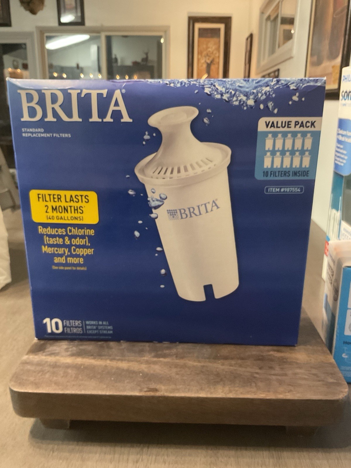 Brita 987554 Pitcher Standard Replacement Filters – 10 Pack Brand New