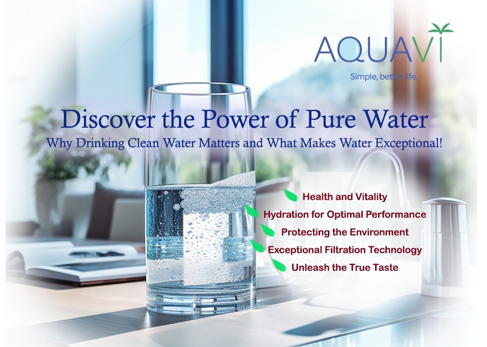 AQUAVI 4-Stage Under Sink Alkaline Reverse Osmosis Water Filtration System