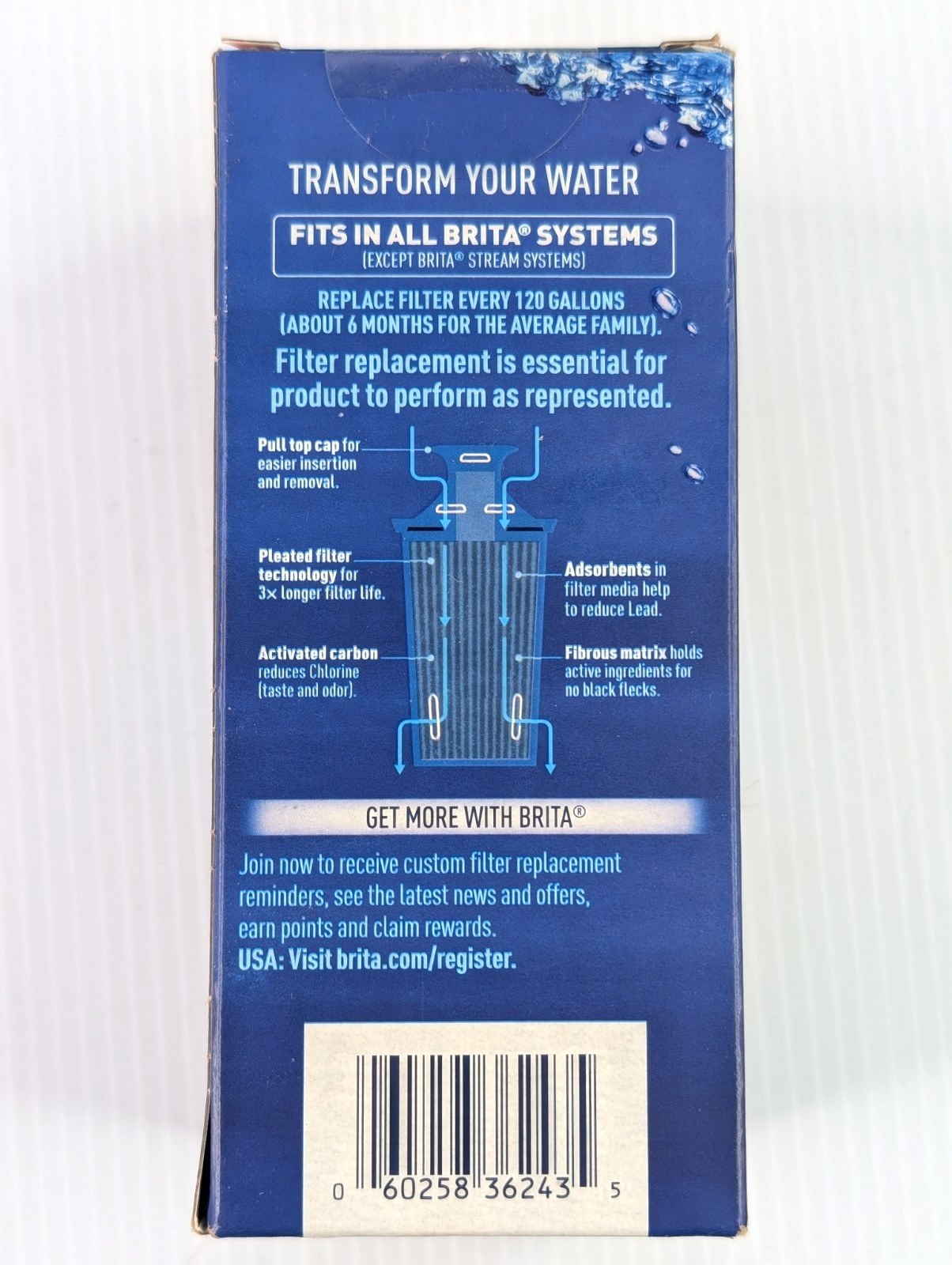 Brita Longlast Replacement Water Filters for Pitchers, 2 Pack New & Sealed