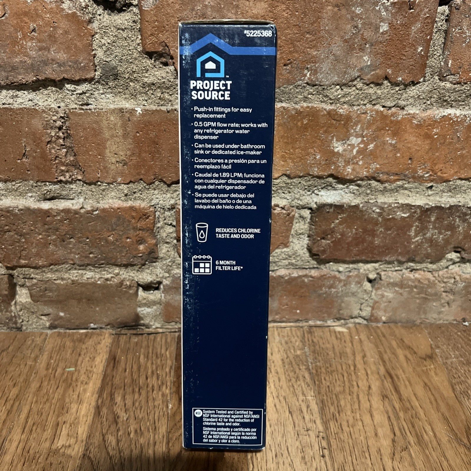 Project Source 10 In In-Line Carbon Refrigerator Filter 1 Pack