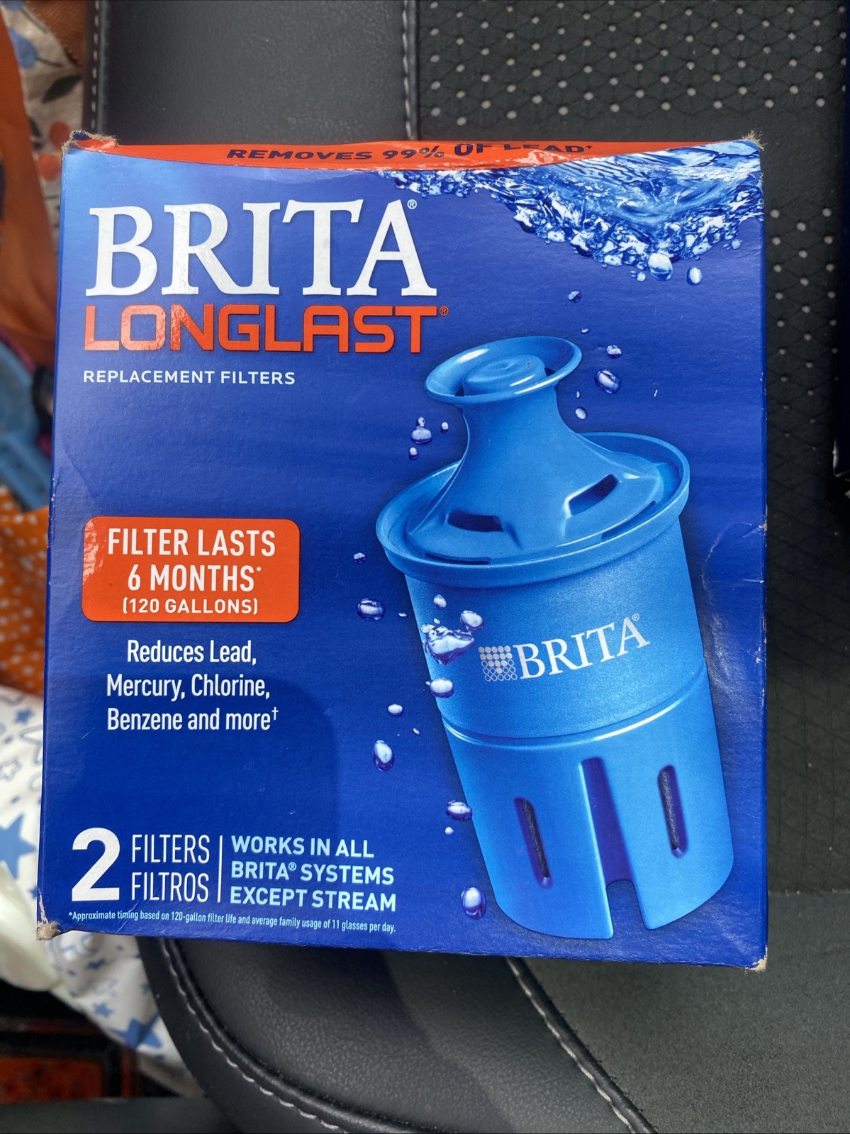 Brita Elite Replacement Filters for Brita Pitchers and Dispensers 2-Pack