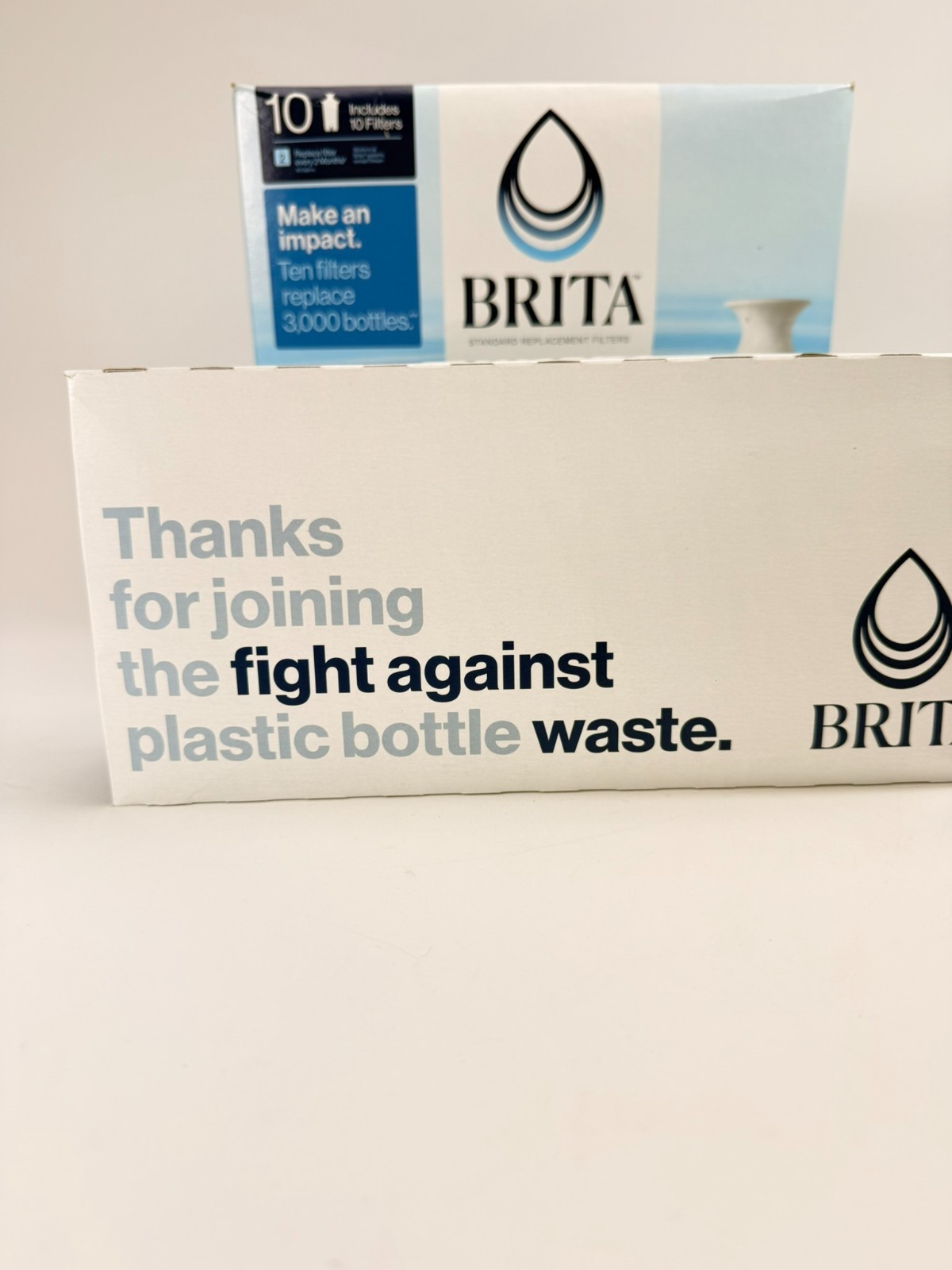 Brita 987554 Pitcher Replacement Filters – 10 Pack- Damaged Box- See Pictures