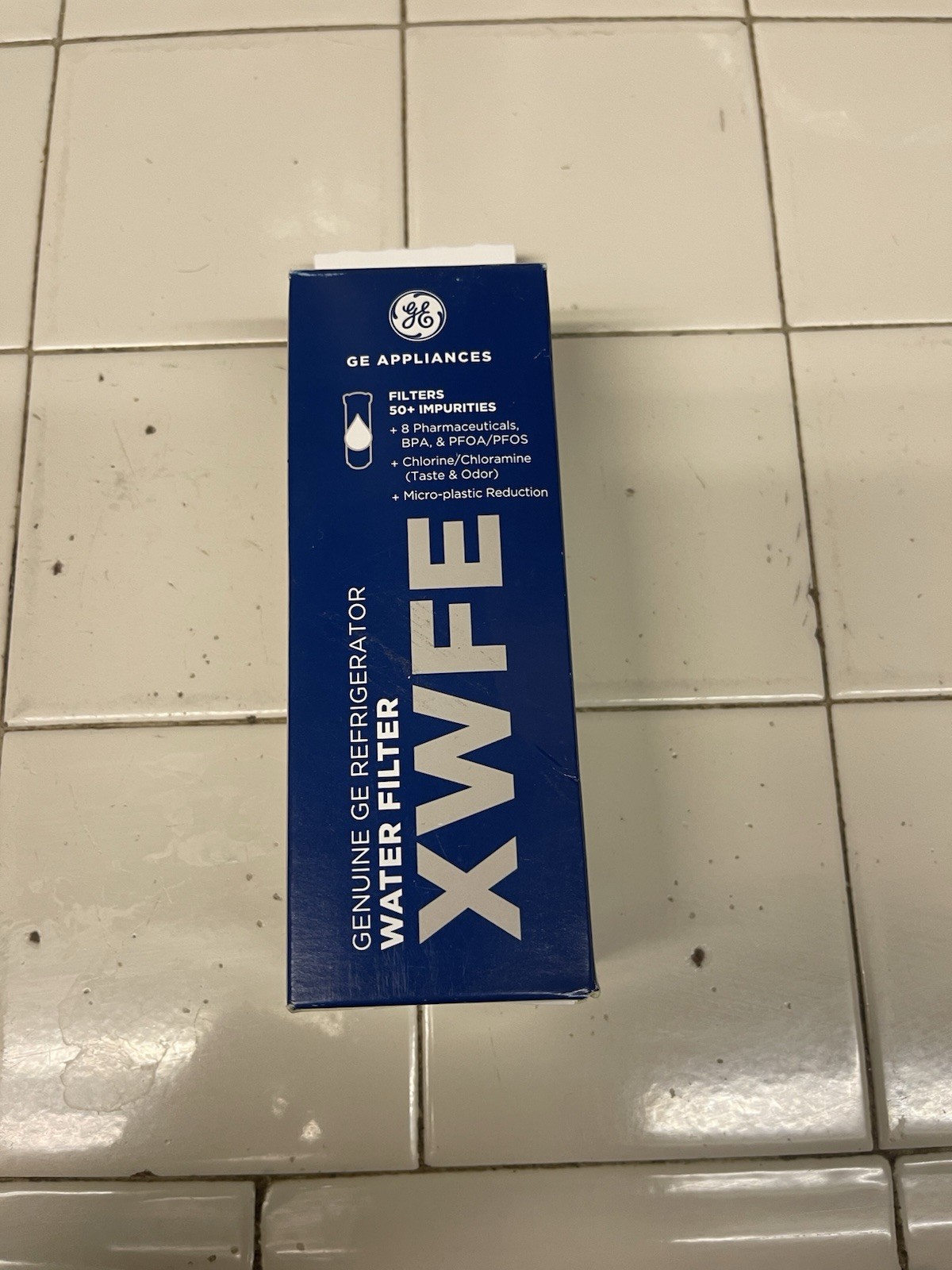 GE Appliances XWFE Refrigerator Water Filter 170 gal Carbon Lead BPA PFAS