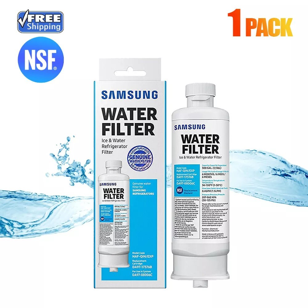 1/2/3/4 PACK Genuine Samsung DA97-17376B HAF-QIN/EXP REFRIGERATOR Water Filter