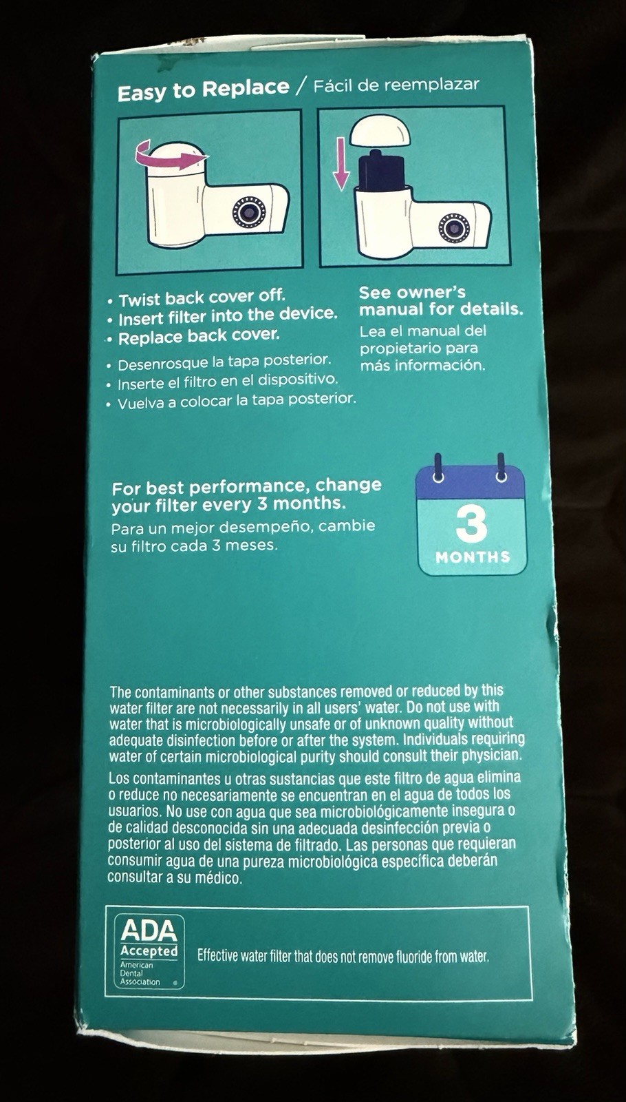 PUR PLUS 3-pack / Faucet Mount RF-9999 Replacement Filters / NEW SEALED