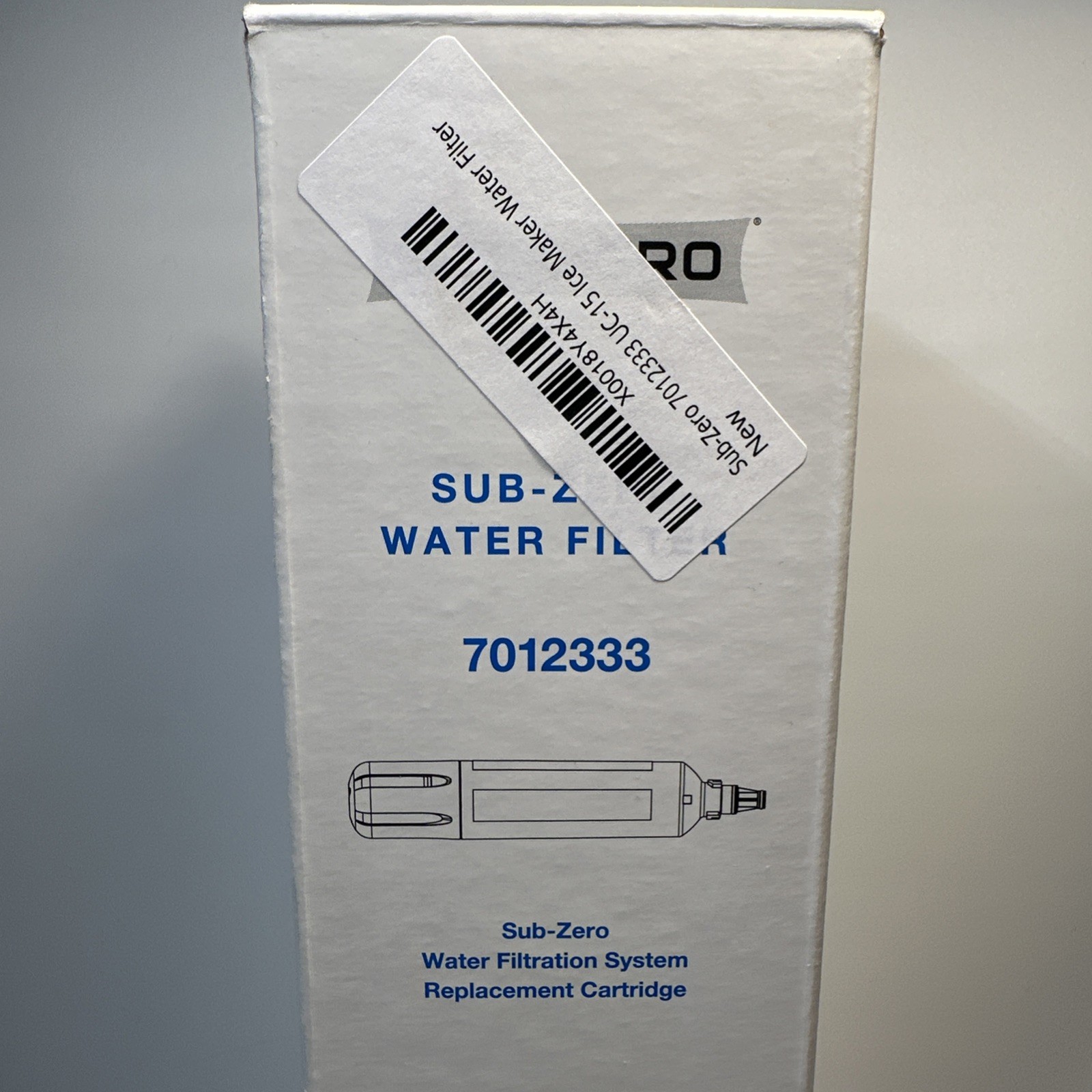 Sub-Zero 7012333 Ice Maker Water Filter UC-15 NSF Rated New Sealed
