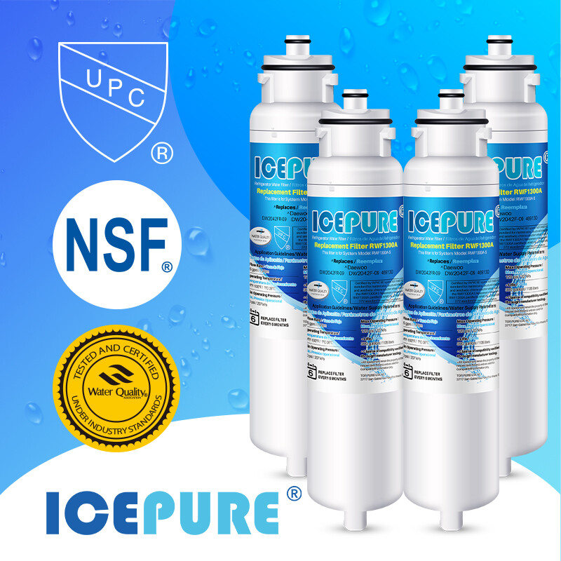 4 PACK Fit For DW2042FR-09 Kenmore 46-9130 DW2042F-09 Water Ice Filter Icepure