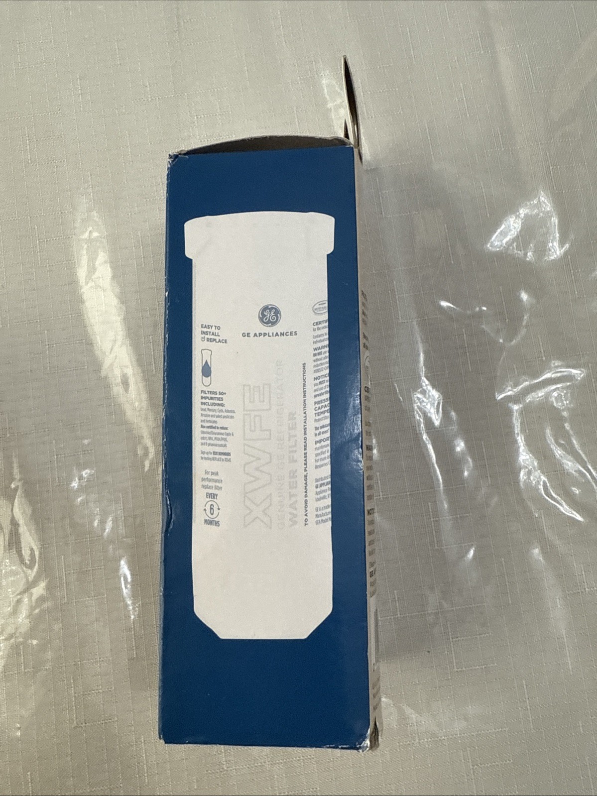 Genuine GE XWFE Refrigerator Water Filter – White OEM original No Chip