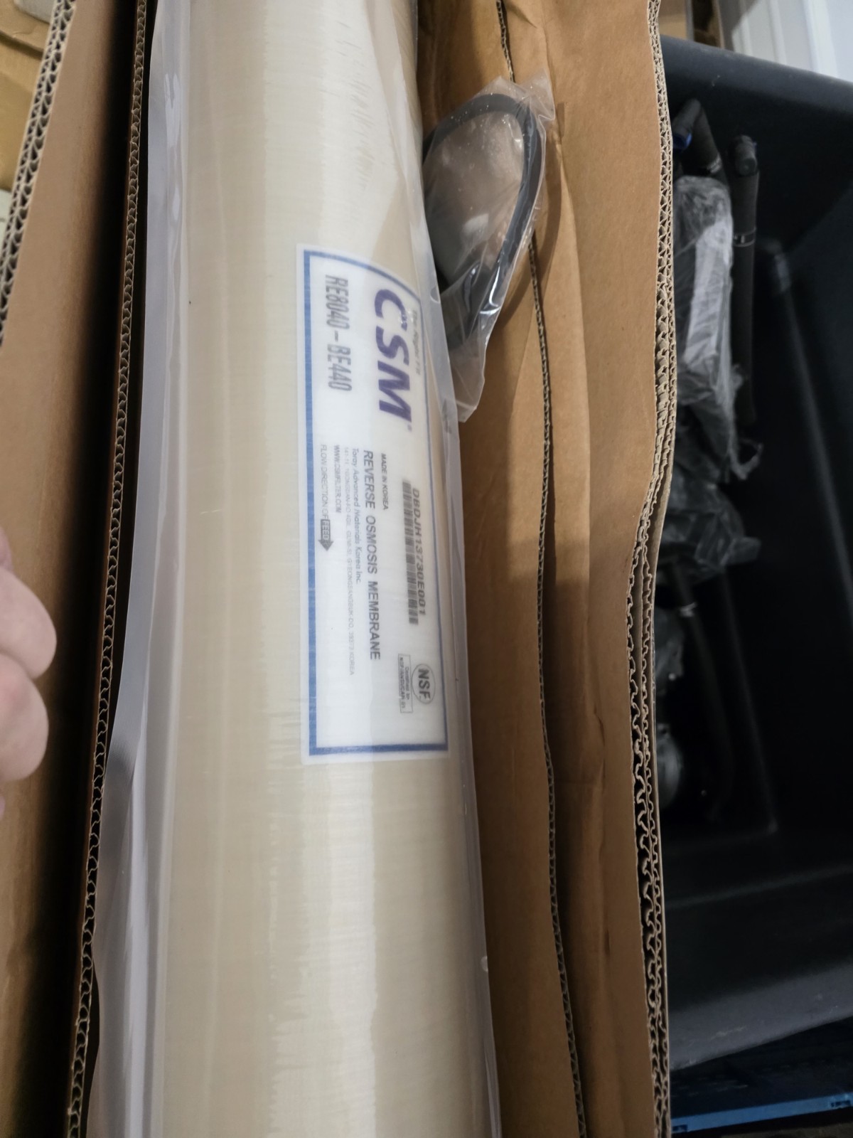 CSM RE8040-BLN – 8″ x 40″; 12,000 GPD BW-LE Low Energy Replacement Reverse Osmos