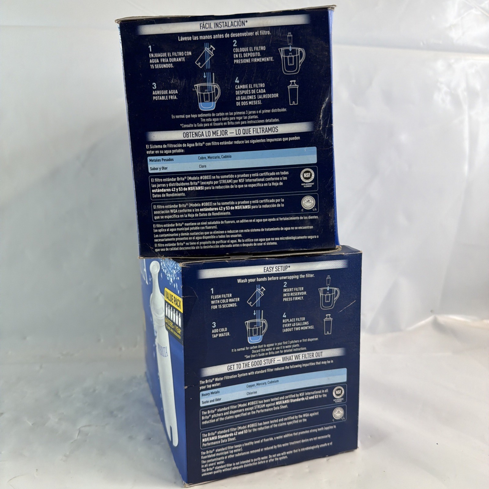 Brita Standard Water Filter Replacement Filters Open Box 11 Total