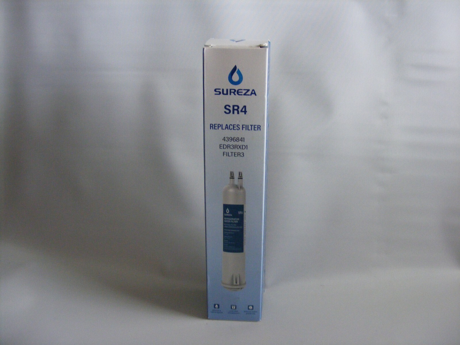 Sureza SR4 Replacement For 4396841 EDR3RXD1 Refrigerator Filter New Sealed