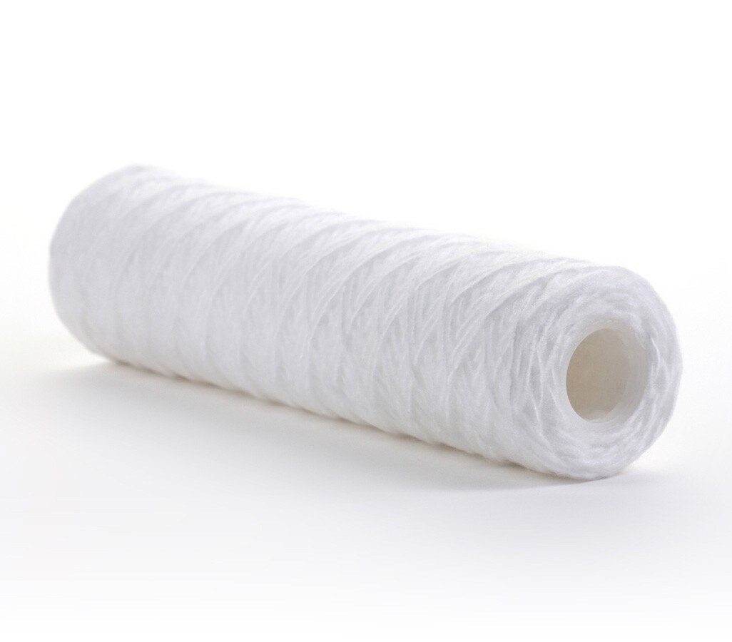 FXWSC Compatible Universal Whole House Sediment String Wound Water Filter, 10 μm