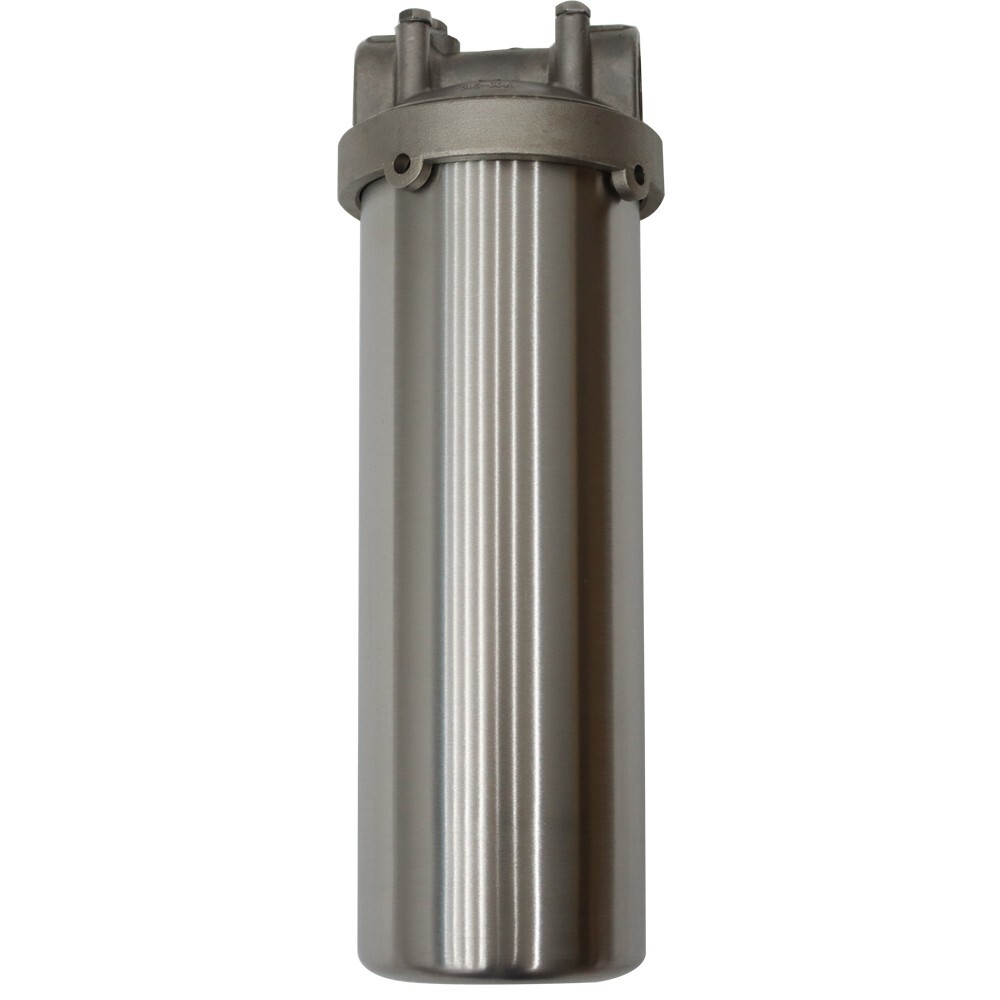 304 Stainless Steel Heavy Duty Water Filter Housing for 10″L cartridges 3/4″NPT