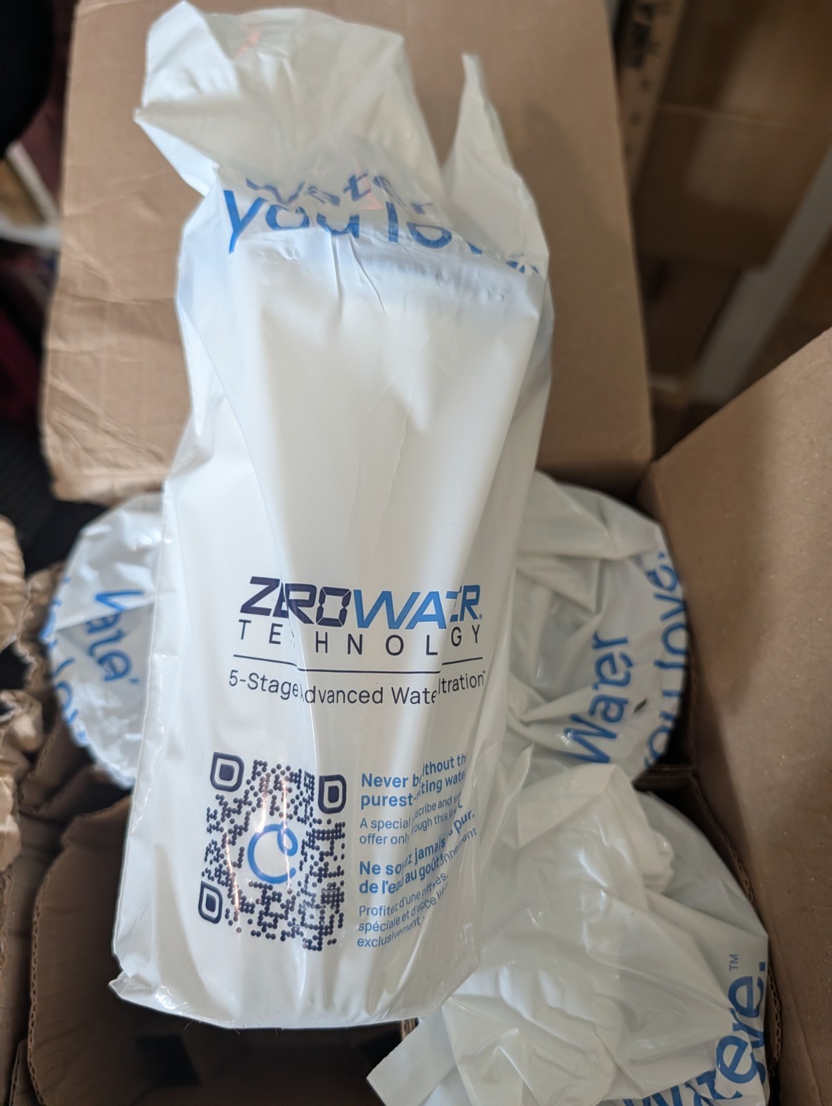 Culligan ZeroWater 5-Stage Replacement Water Filter 4 Pack ZEROF06 Open Box READ