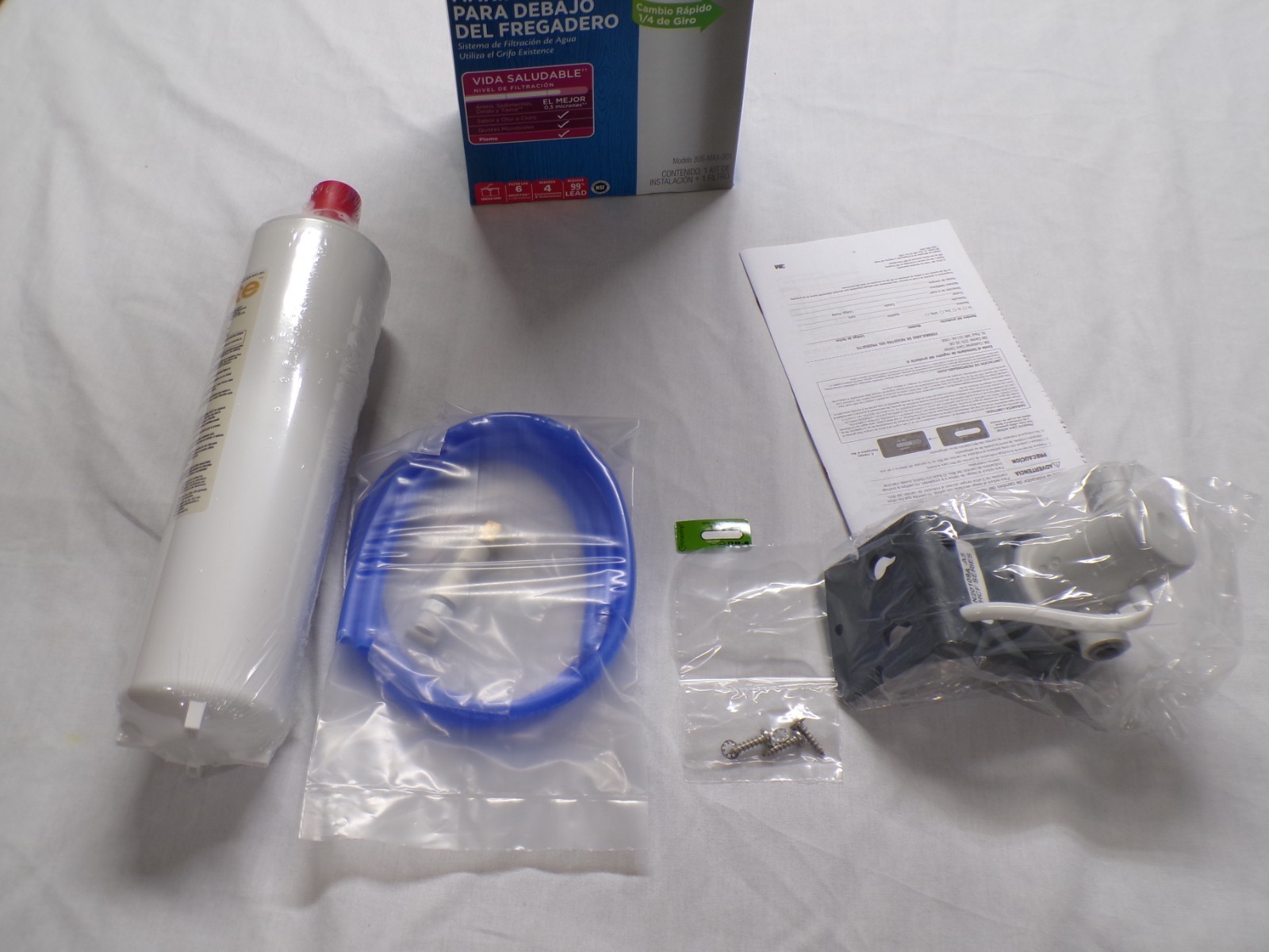 Filtrete 3M Maximum Under Sink Water Filter 3US-MAX-S01 1500 Gallon Open Box