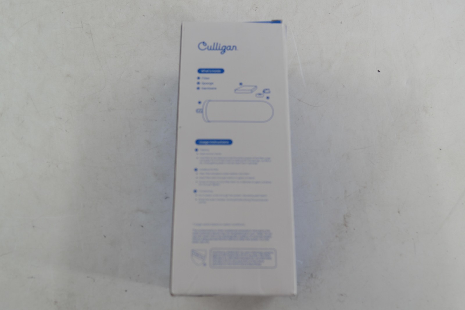 Culligan MaxClear 7in Ceramic Water Filter White For Samsung Aquarius Lead