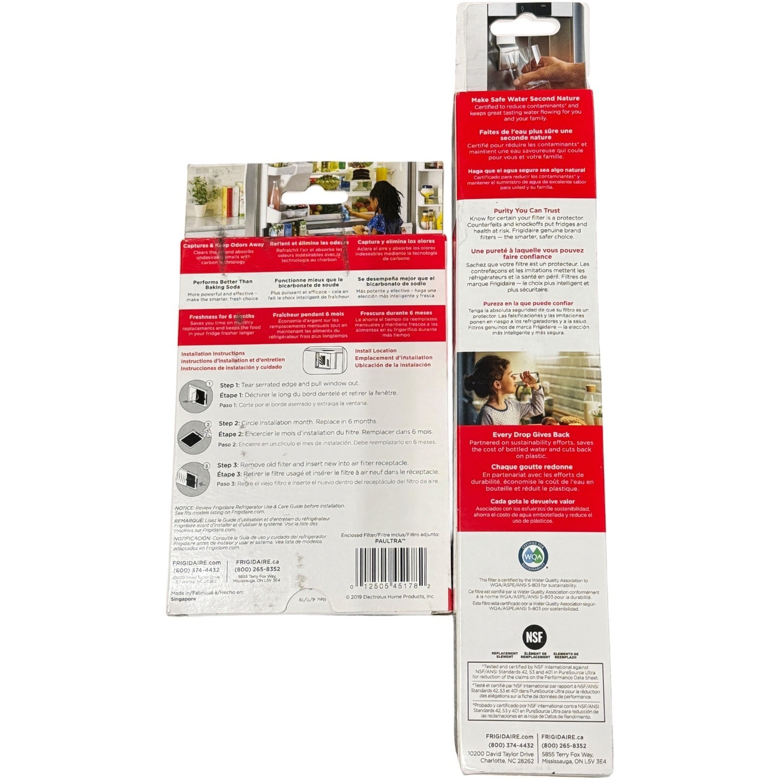 Frigidaire PureSource Ultra Water & Ice Filter ULTRAWF & PAULTRA Combo Kit