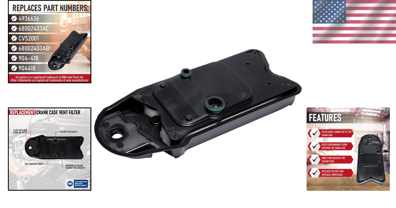 Efficient CCV Ventilation Filter for Heavy-Duty Vehicles – Fits Multiple Models