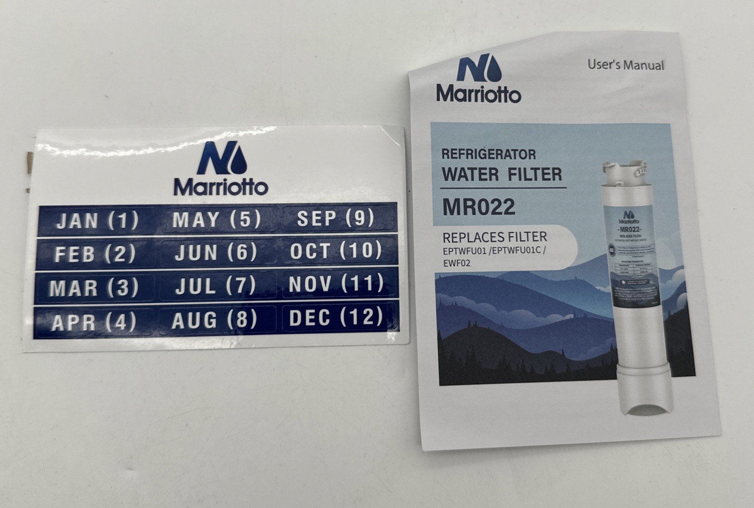 3-Pack MARRIOTTO EPTWFU01 Replaces Ultra II Refrigerator Water Filter New