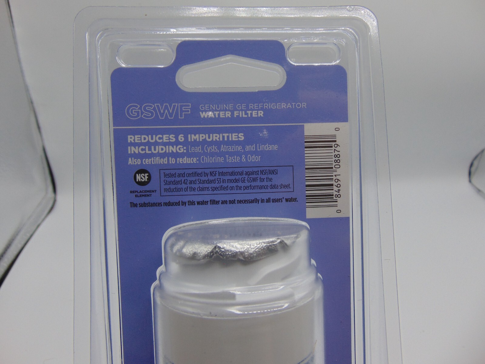 Genuine GE Refrigerator Filter GSWF Replacement Cartridge 2 PACK Lot New Sealed