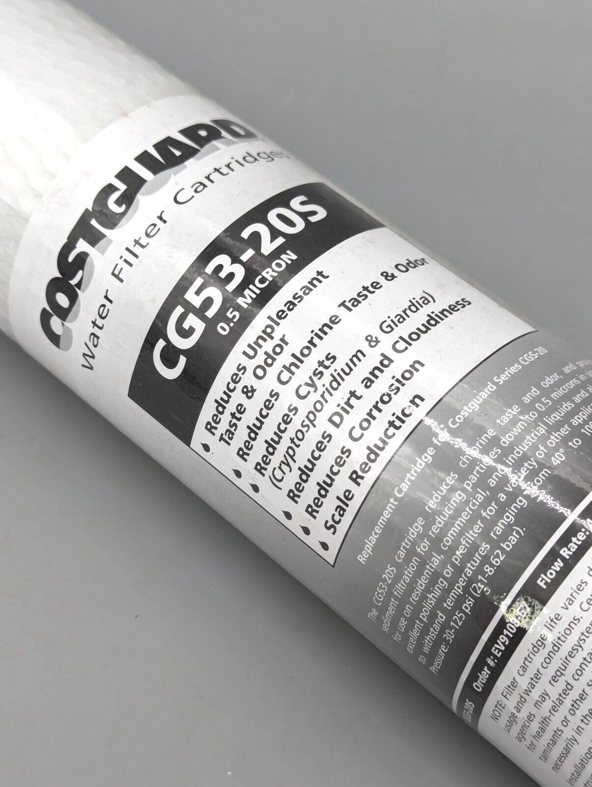 NEW CG53-20S Compatible Filter Cartridge for 20″ Bowl Drop-in Systems by CFS