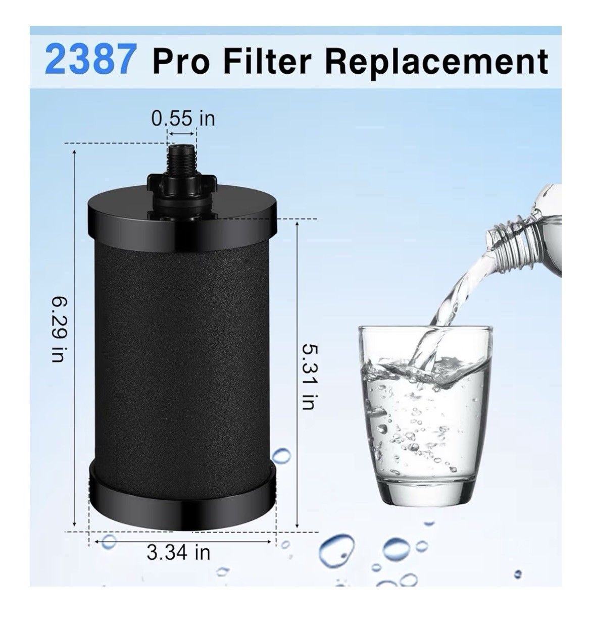 2387 Pro Filter Compatible with Alexapure Pro Filter Replacement New In Box
