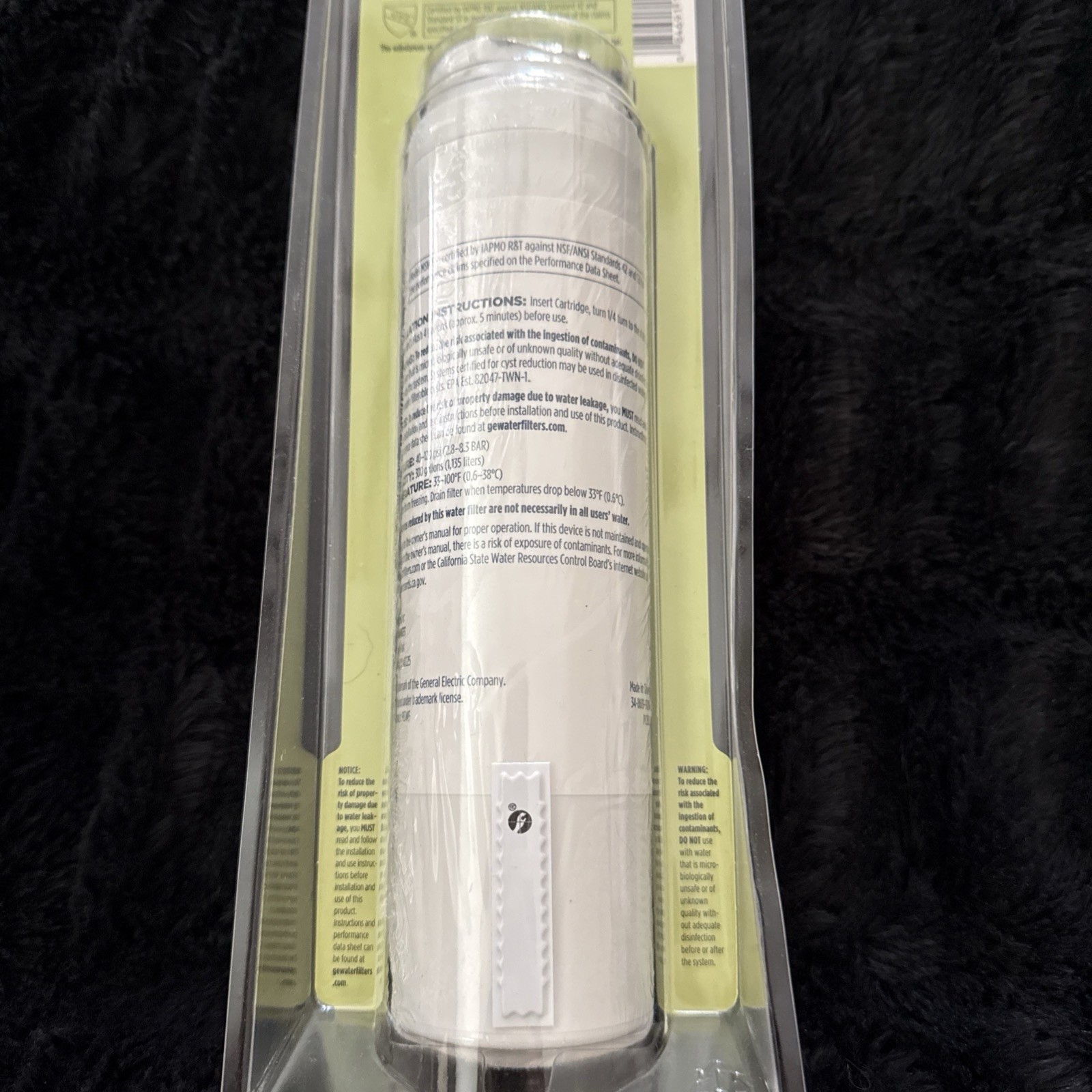 GE MSWF Replacement Refrigerator Water Filter NEW