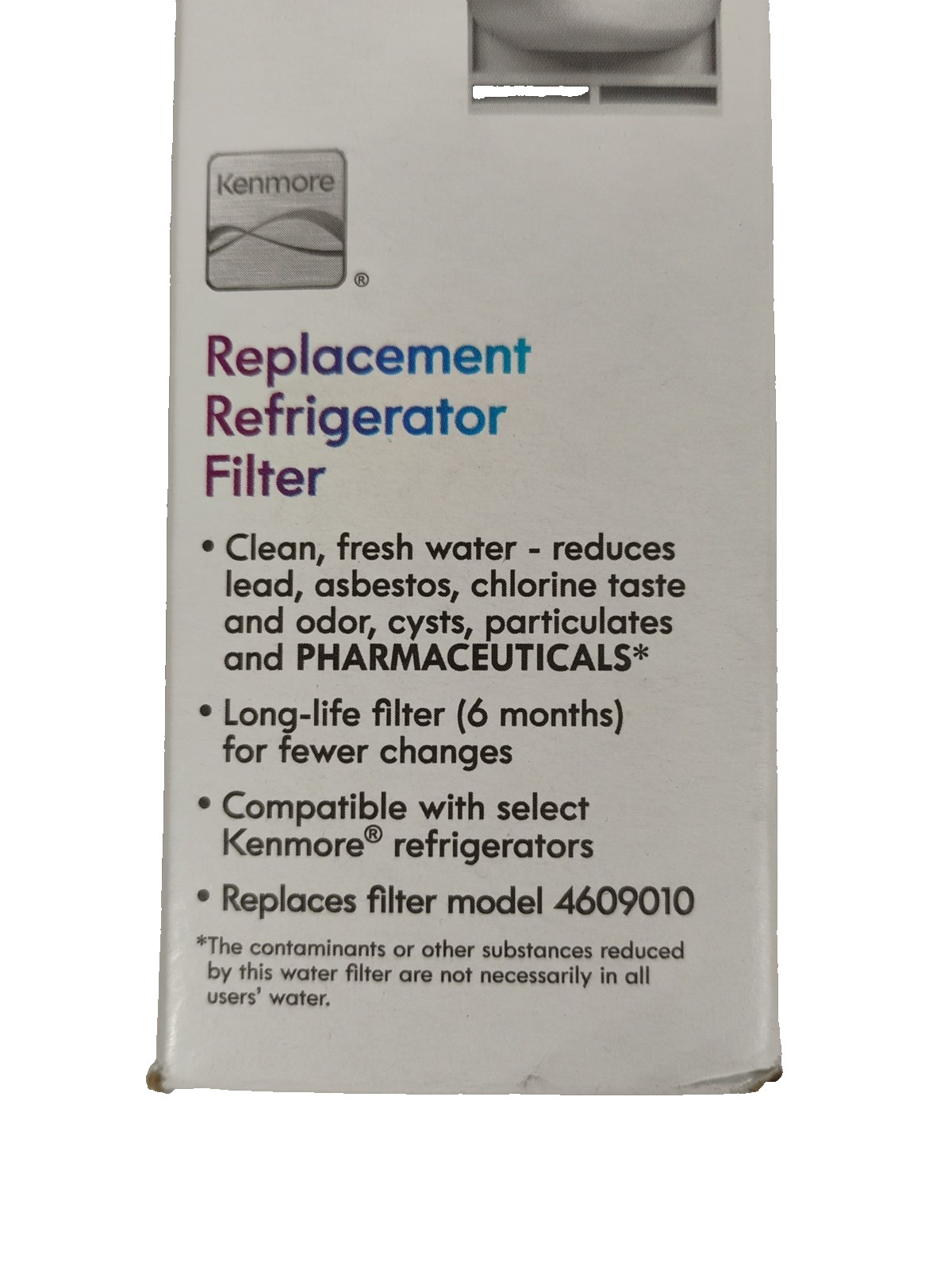 Kenmore 9085 Replacement Refrigerator Water Filter (469085)