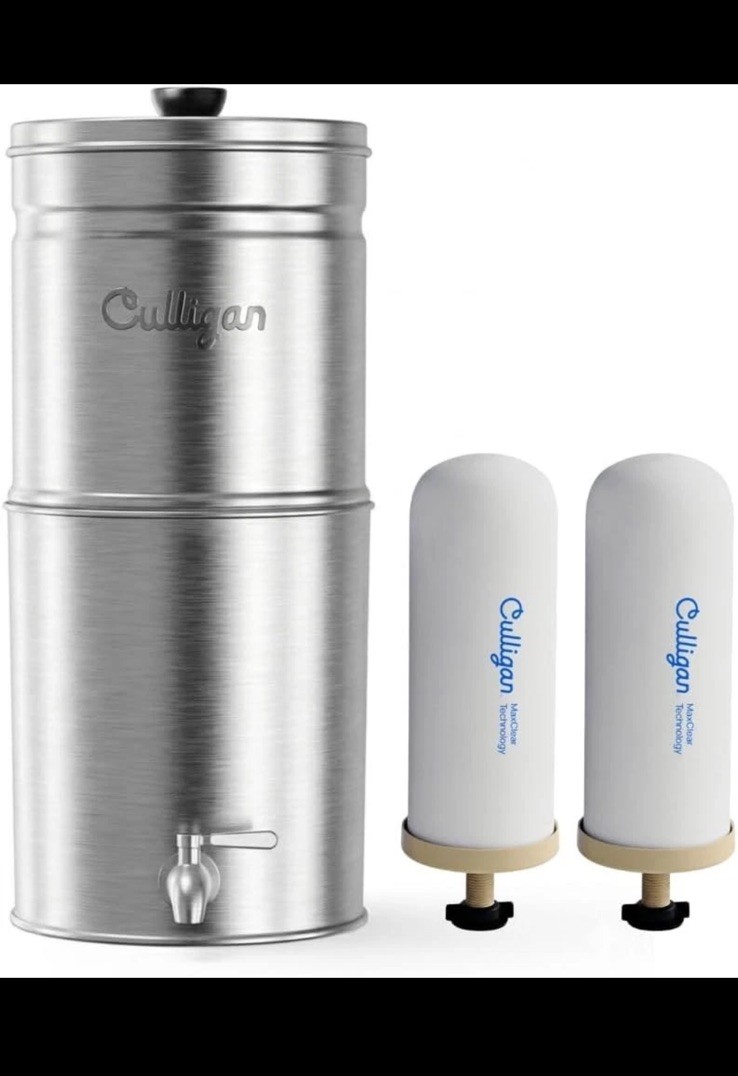 Culligan with MaxClear Technology 2.25 Gallon Gravity Water Filter System