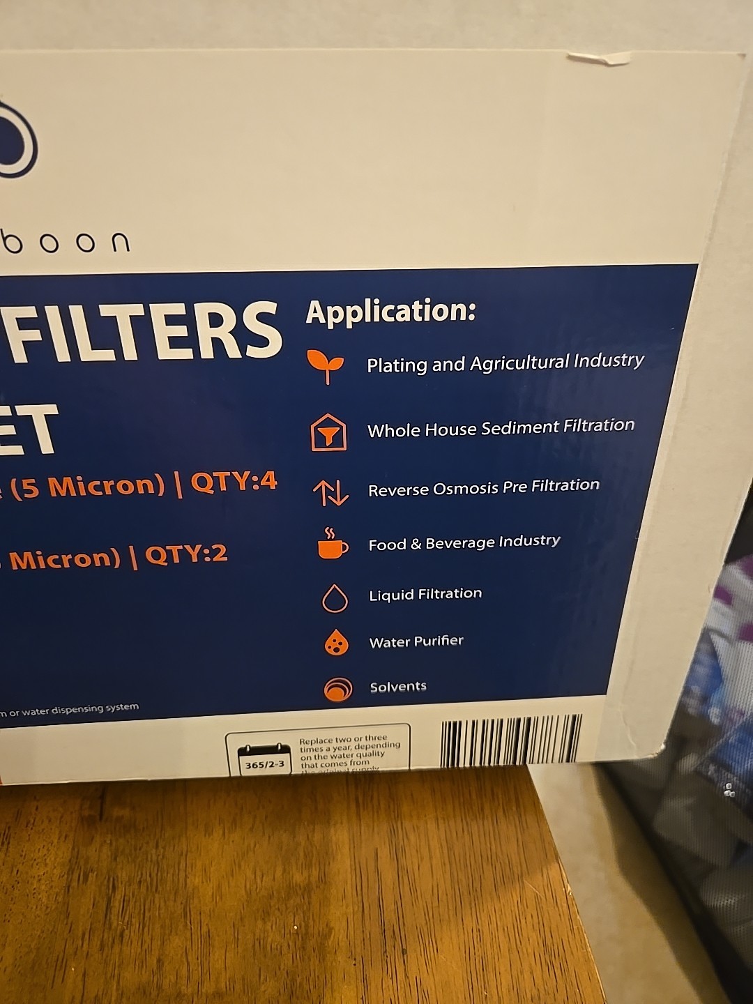 7 PACK RO Filters Premier 1-Year 5-Stage Reverse Osmosis Replacement Filter Kit