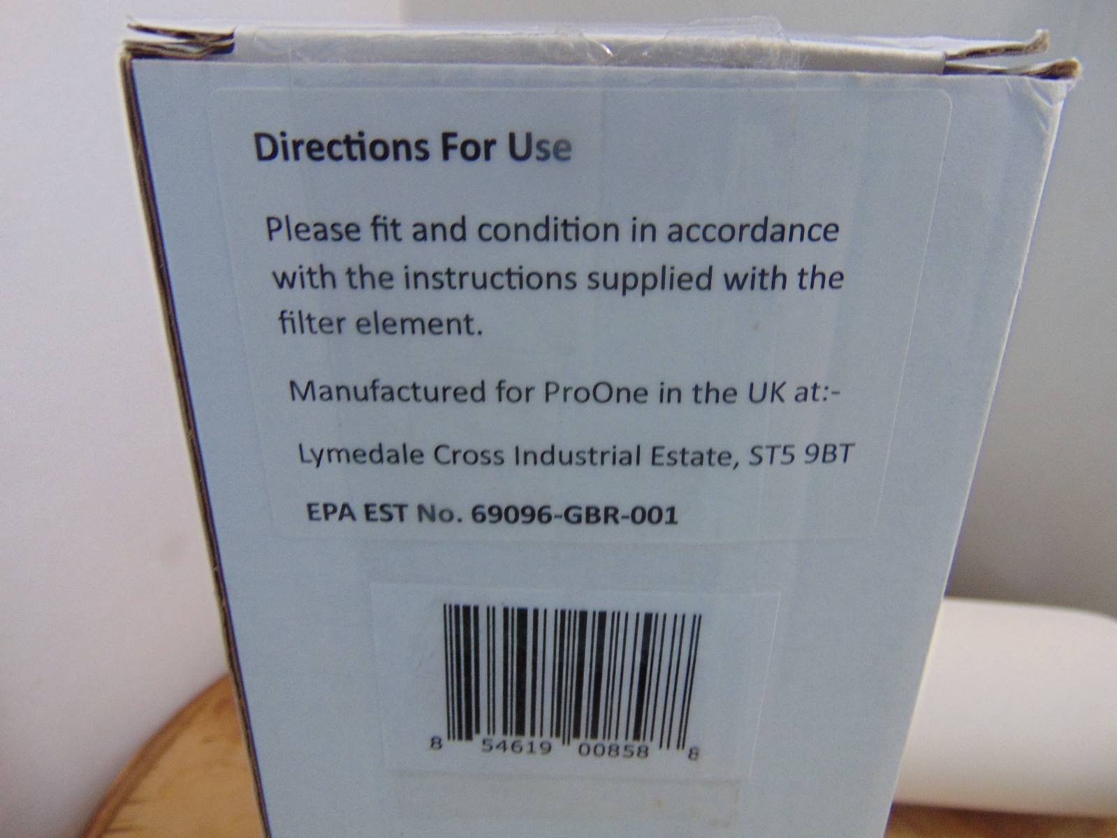 ProOne G3.0 7″ Water Filter Stage Gravity Filter Genuine – NEW Open Box
