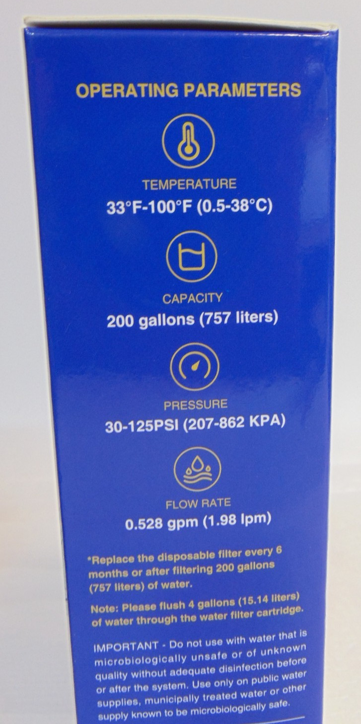 EDR1RXD1 W10295370A 3 Pack Water Fridge Filter 1 Stahomily ST1 Kenmore Maytag