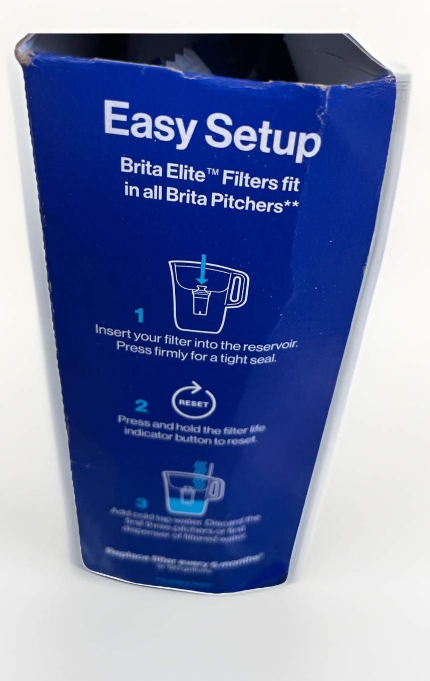 Brita Elite Replacement Filters for Brita Pitchers and Dispensers 2-Pack