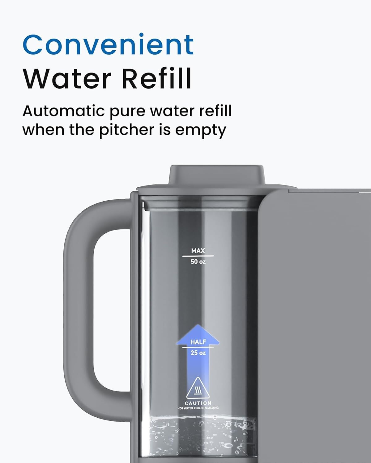 Maxblue Pure Water Tank for WD-M1 Countertop Reverse Osmosis System,BPA Free