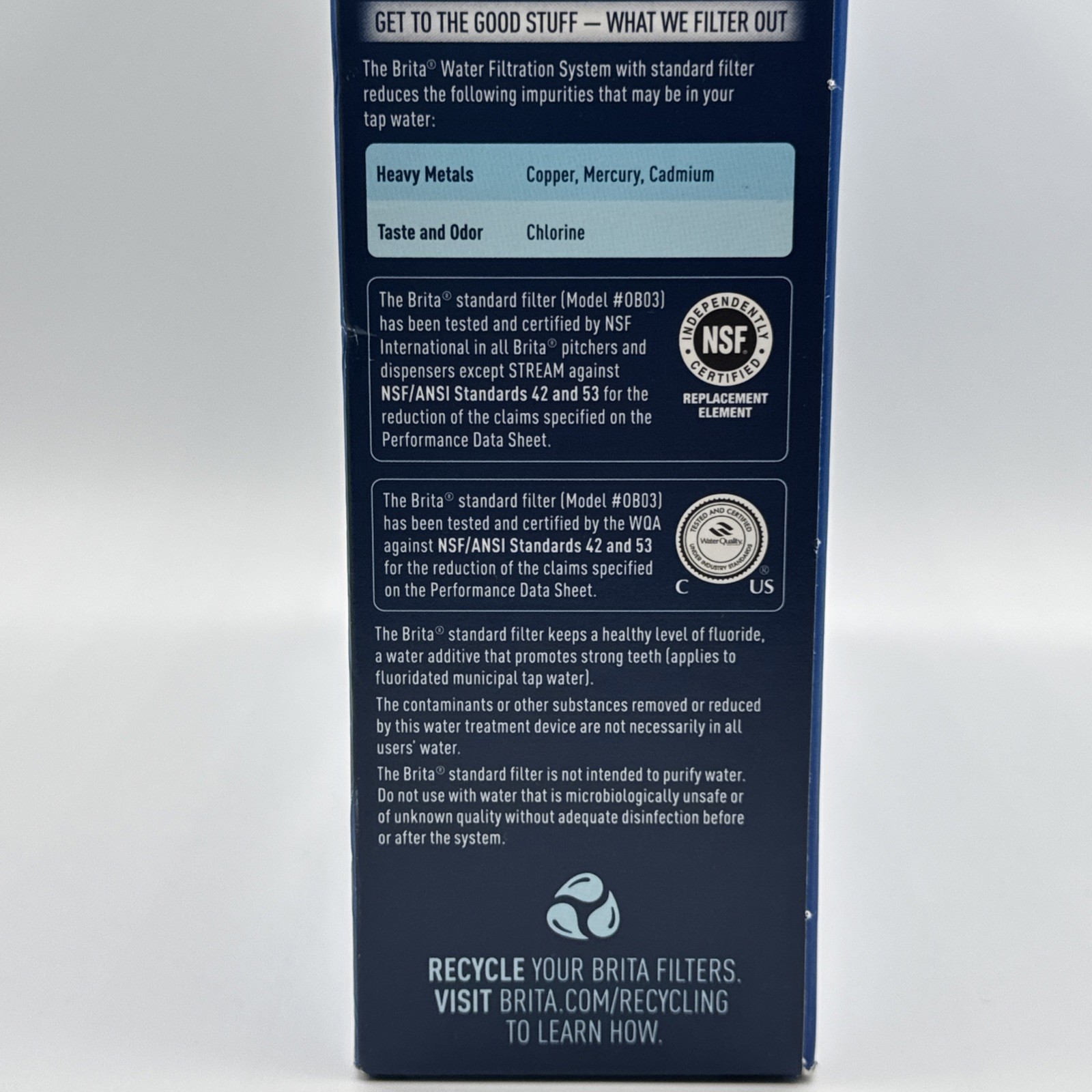 Brita Standard Replacement Filters Value Pack 10 Filters Inside Item #987554