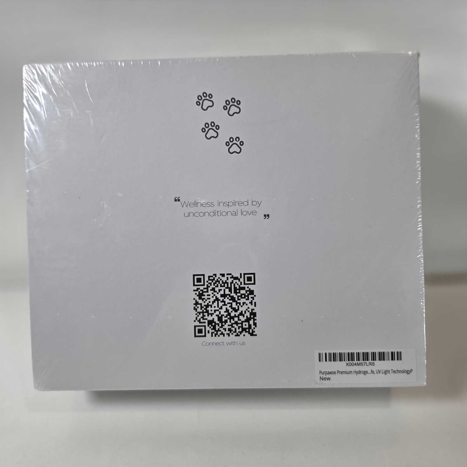 Purpawse Premium Hydrogen Water Bottle 6000 PPB SPE PEM UV Light 7.7oz Sealed