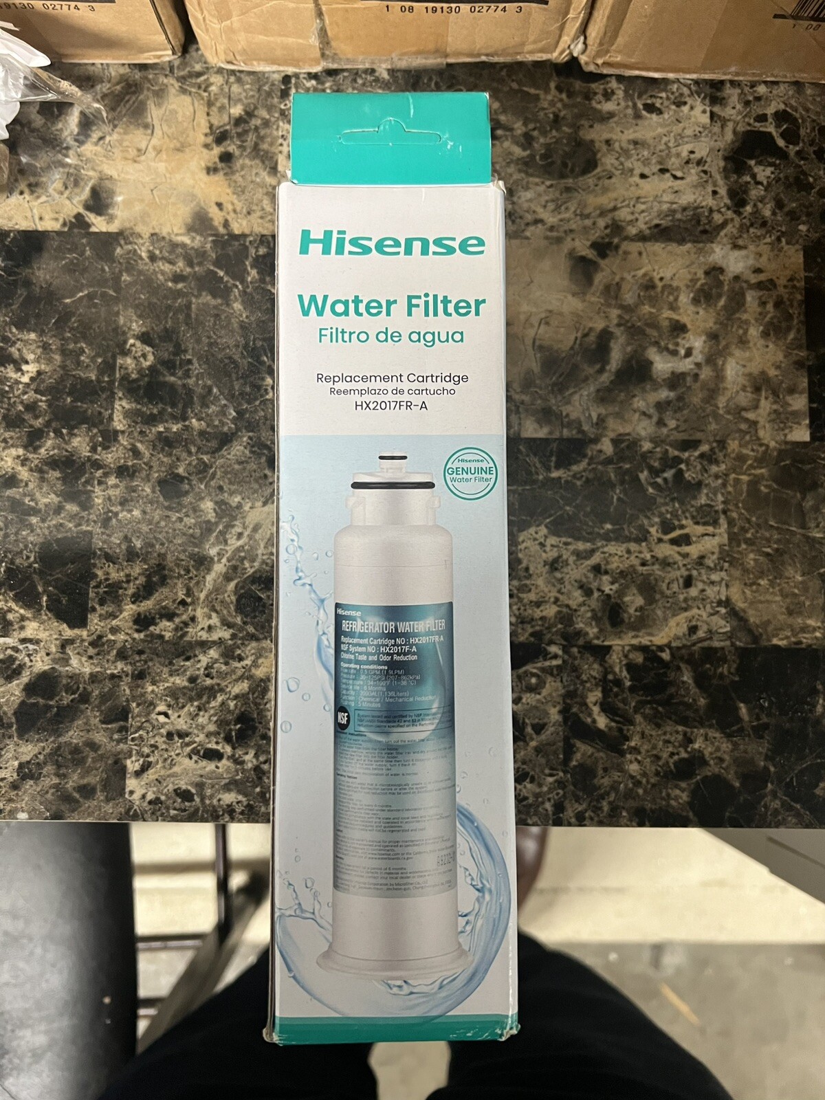 Hisense 6-Month Twist-in Refrigerator Water Filter HX2017FR-A NEW! (PACK OF 4)