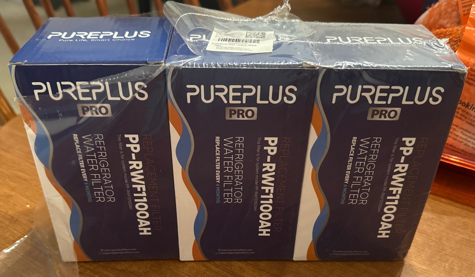 3 Pack Pureplus Water Filter PP-RWF1100AH Replaces Samsung