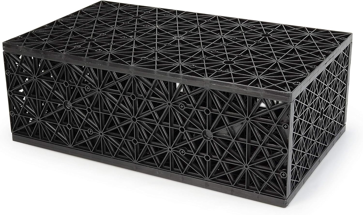 Aquablox Small Modular Water Storage System – 17 Gallon Capacity in Black