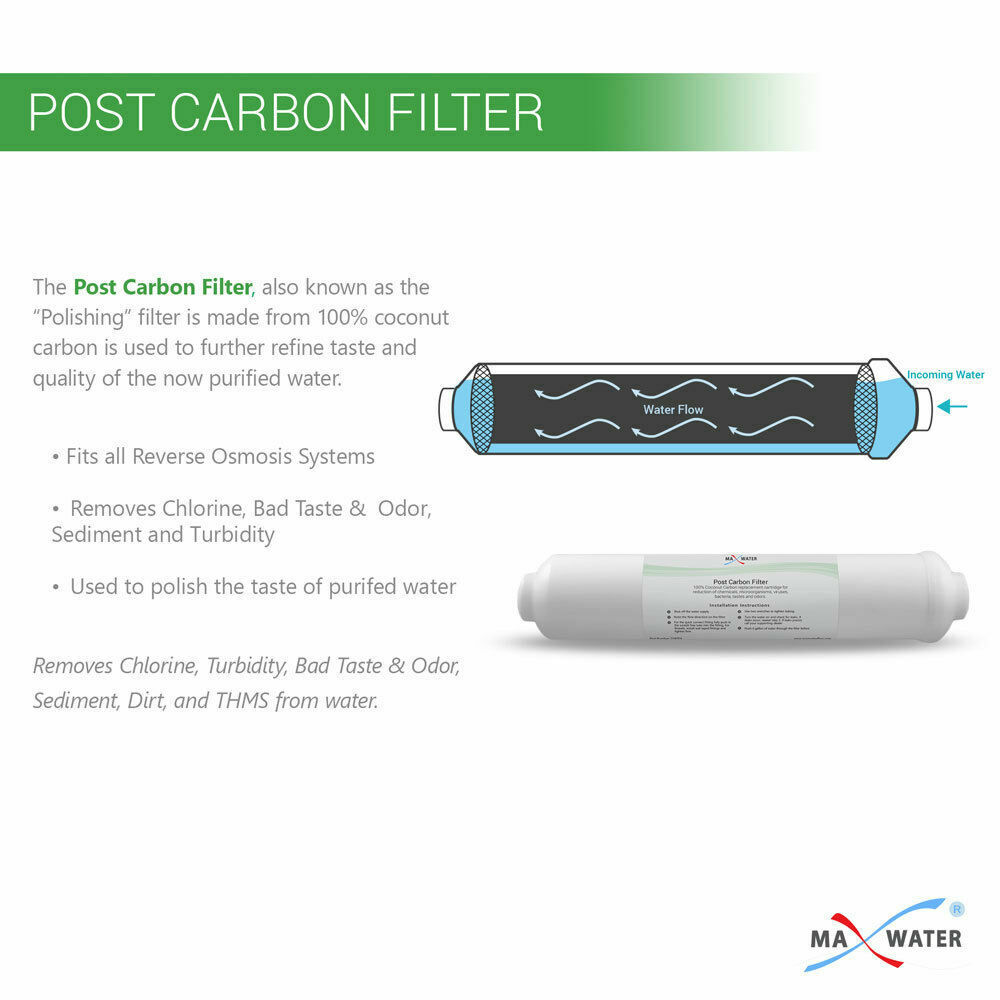 5 Stage Max Water Home Drinking Reverse Osmosis System With Total 15 RO filters