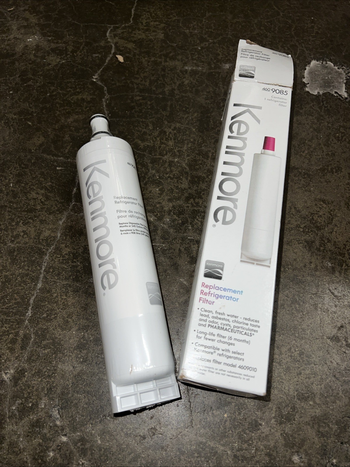 Kenmore 9085 4609085 Refrigerator Water Filter 4609010 NIB Single Pack