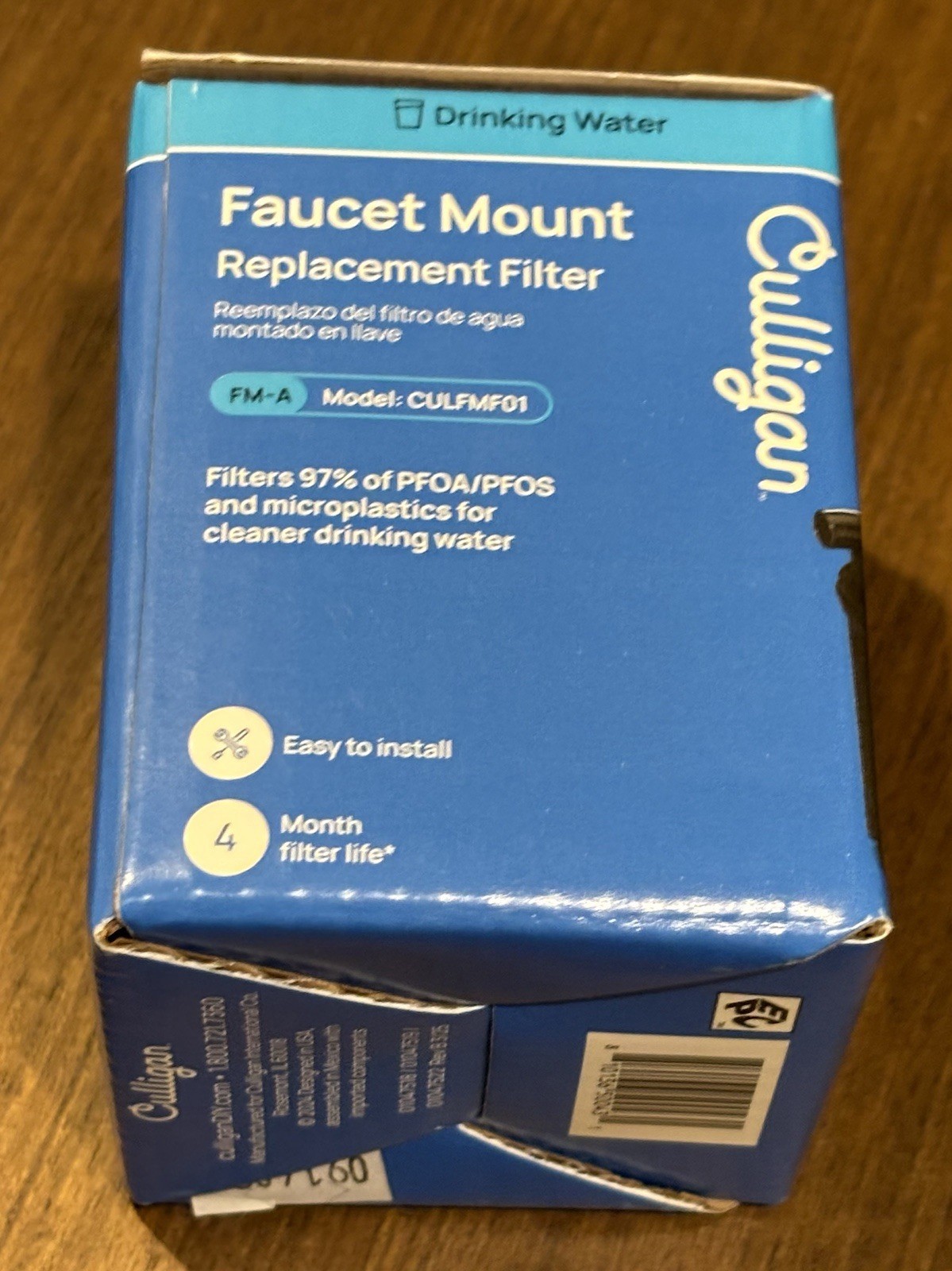 Culligan Faucet Mount Replacement Filter. Model CULFMF01. Filtration: Superior