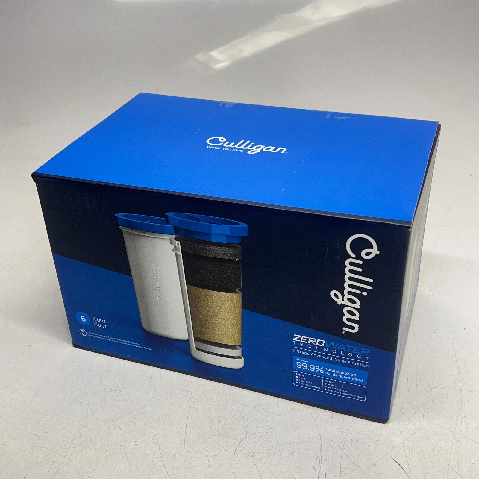 CULLIGAN (6 PACK) 5-Stage Zerowater Technology Replacement Filter ZEROF06