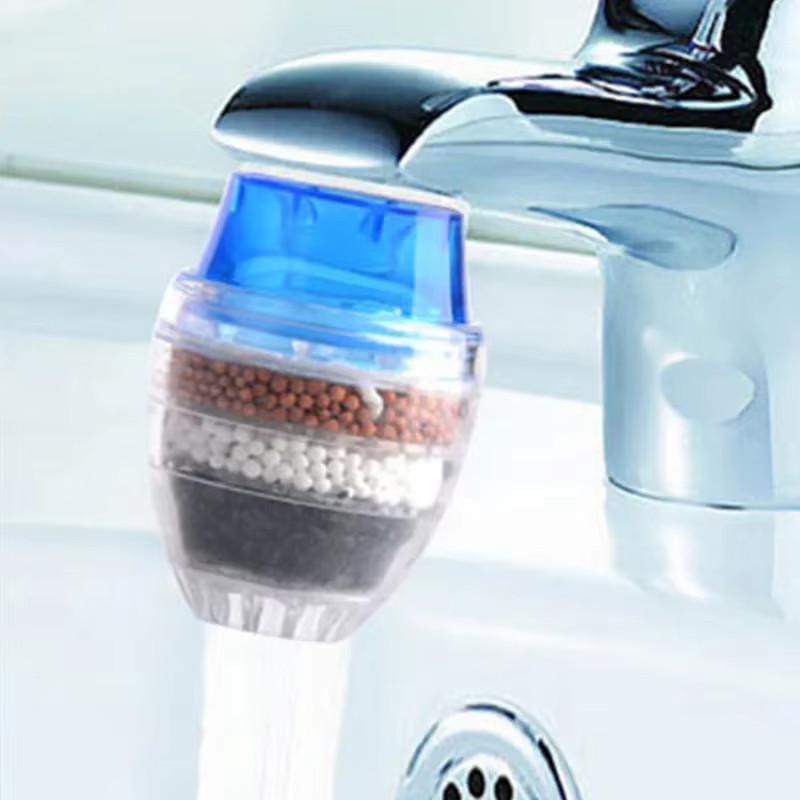 Purifier Tap Filter Water Saving Kitchen Faucet Bubbler Activated Carbon Filtrat