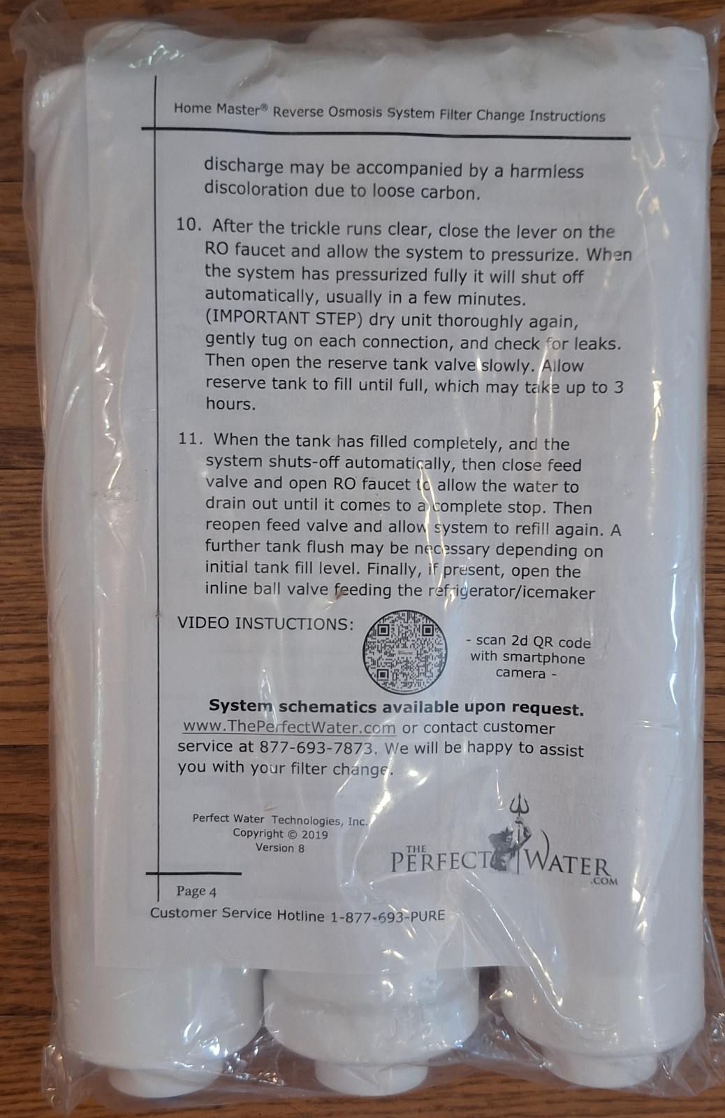 Home Master Series 3x Reverse Osmosis System Filter Sediment Artesian Iron TMA8