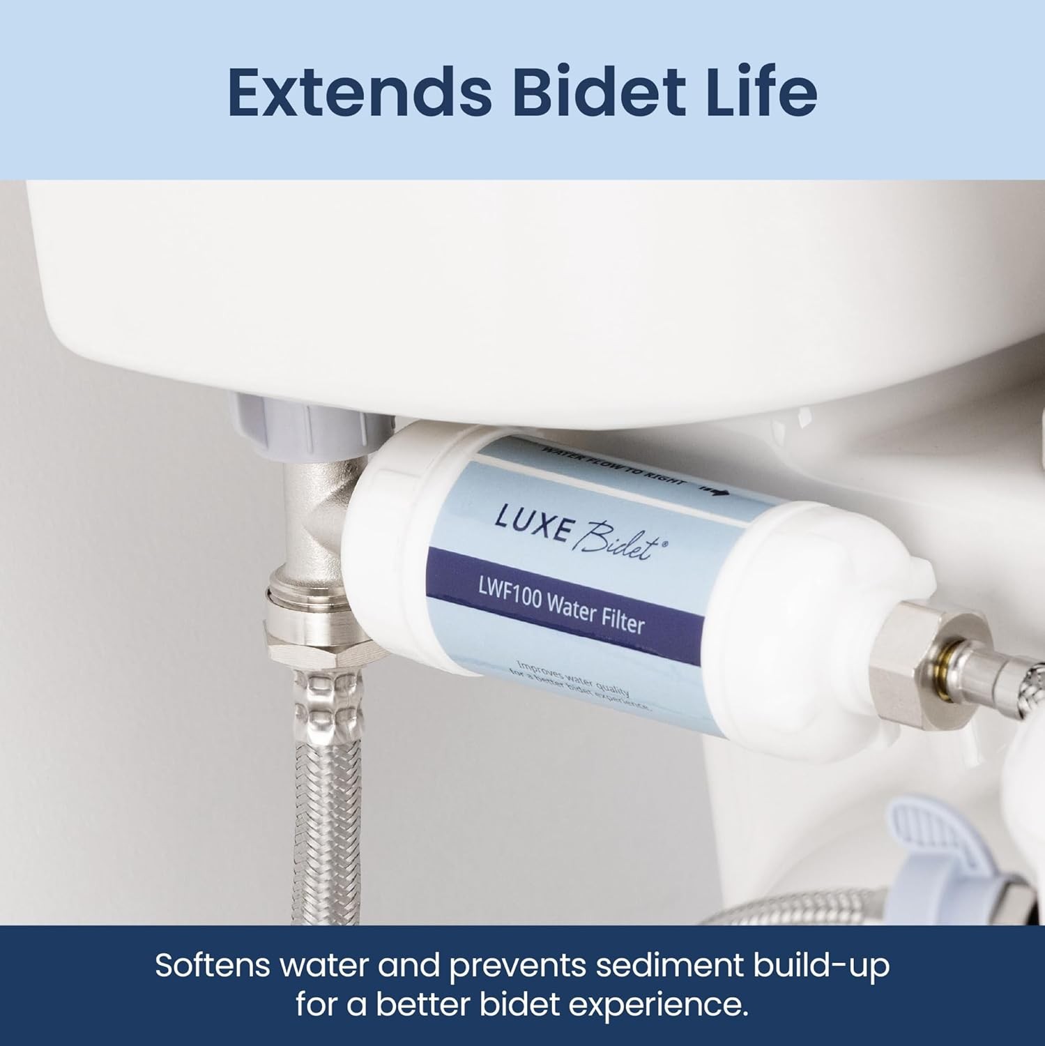 4-in-1 Filtration Water Filter W/ PP Cotton Ion Filtration & Calcium Salts